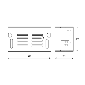 Блок питания Gauss Basic 12V 15W IP20 1/200