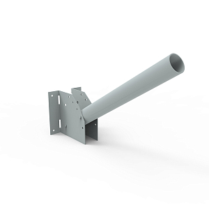 Кронштейн Gauss для уличных светильников с переменным углом 500*150*120 D48мм 1/10
