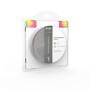 Лента Gauss Basic LED 5050/60 12V 10W/m 700lm/m RGB 10mm IP20 5m 1/100