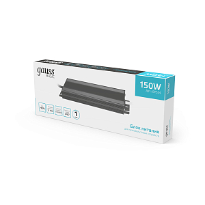 Блок питания Gauss Basic 12V 150W IP67 1/40