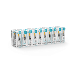 Лампа Gauss Basic G4 12V 2W 190lm 4100K силикон LED 1/20/200