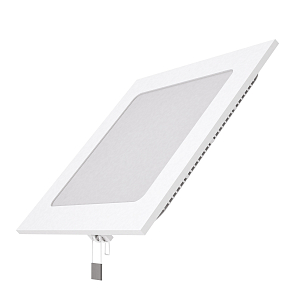 Светильник Gauss Slim квадрат 15W 990lm 3000K 180-265V IP20 монтаж Ø155*155 170*170*22 LED 1/20