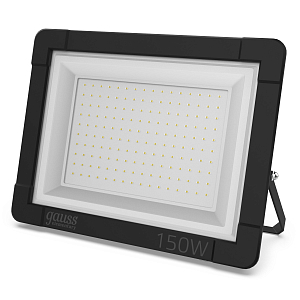 Прожектор светодиодный Gauss Elementary G3 150W 13500lm IP65 6500К черный 1/10