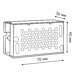 Блок питания Gauss 15W 12V IP20 1/200