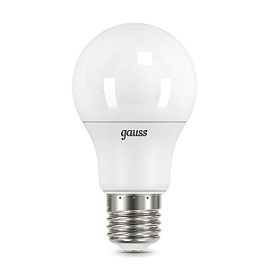 Лампа Gauss A60 10W 930lm 2700K/4100K E27 изм.цвет.темп. LED 1/10/50