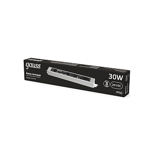 Блок питания Gauss 30W 24V IP66 1/50