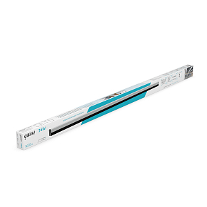 Св-к светодиодный матовый Gauss IP40 1190x60x36мм 36W 3600Лм 4000K Shop Lighting черный 1/20