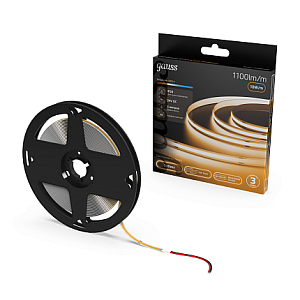 Лента Gauss COB 320 24V 10W/m 1100lm/m 3000K 8mm IP20 5m 1/100