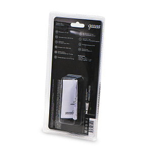 Фонарь автомобильный Gauss модель GFL803 4W 270Lm Li-ion 2000mAh LED 1/10/80