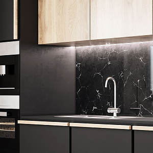 Лента Gauss LED 2835/120 24V 12W/m 1400lm/m 4000K 8mm IP65 5m 1/50