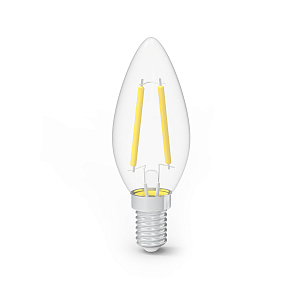 Лампа Gauss Filament Свеча 7W 580lm 4100К Е14 LED (3 лампы в упаковке) 1/20
