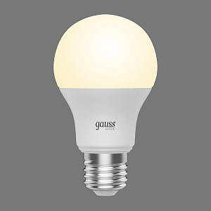 Лампа Gauss Basic A60 11,5W 1060lm 3000K E27 LED 1/10/50