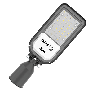 Светильник Уличный Gauss LED Qplus G2 IP65 368x136x92 30W 3600lm 5000K 175-265V КСС Ш 1/4