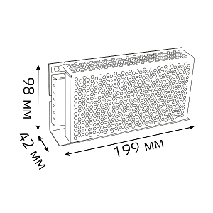Блок питания Gauss 150W 24V IP20 1/50