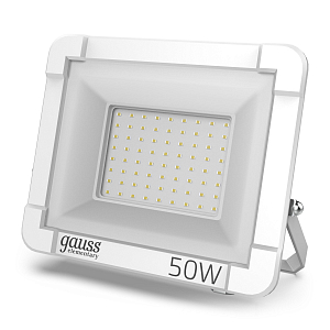 Прожектор светодиодный Gauss Elementary G2 50W 4500lm IP65 6500К белый 1/48