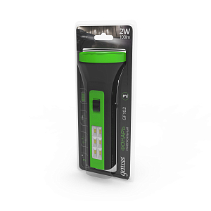 Фонарь ручной Gauss модель GFL102 2W 100lm lead acid 250mAh LED 1/10/120