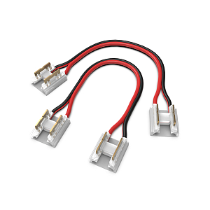 Набор коннекторов Gauss COB соед. лента-лента с возможностью изгиба 8мм mono (2шт. Упак) 1/500
