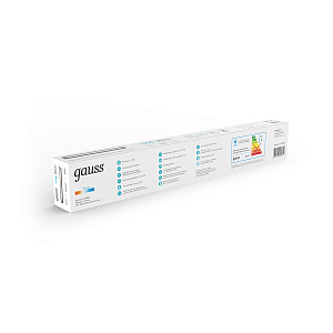 Настенный светодиодный светильник Gauss BR002 12W 860lm 200-240V 520mm LED 1/20