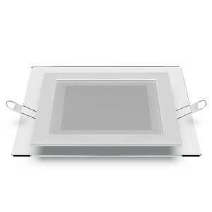 Светильник Gauss Glass кв 12W 900lm 3000K 185-265V IP20 монт 130х130 160*160*30 с дек стек LED 1/10/40