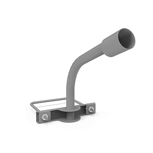 Кронштейн Gauss для уличных светильников на опору с 1 хомутом 625*460*480 D60мм 1/6