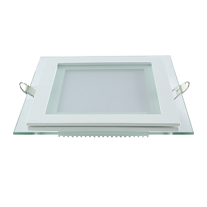 Светильник Gauss Glass кв 6W 490lm 4000K 185-265V IP20 монт 80х80 100*100*36 с дек стеклом LED 1/10/40