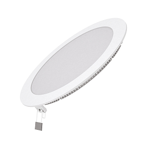 Светильник Gauss Slim круг 18W 1350lm 4000K 180-265V IP20 монтаж Ø210 225*22 LED 1/20