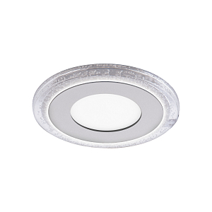 Светильник Gauss Bubbles круг 3+3W, 350lm 4000K 180-265V IP20 монтаж Ø75 101*31мм 3 режима LED 1/40