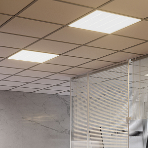 Св-к офис Gauss MiR 50W CRI90 6300lm 4000K IP40 595*595*50мм призма LED 1/1