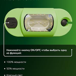 Фонарь налобный Gauss модель GFL408 3W 150lm Li-ion 300mAh LED 1/12/72