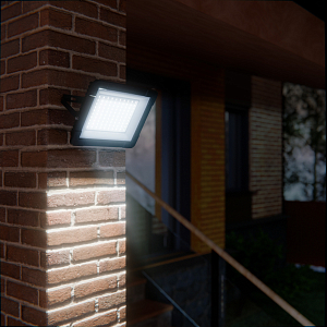 Прожектор светодиодный Gauss Elementary G3 100W 9500lm IP65 6500К черный 1/16