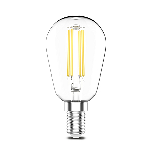 Лампа Gauss Basic Filament ST45 4,5W 470lm 2700К Е14 LED 1/10/50