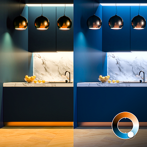 Лампа Gauss Smart Home A60 8,5W 806lm 2700-6500К E27 изм.цвет.темп.+диммирование LED 1/10/40