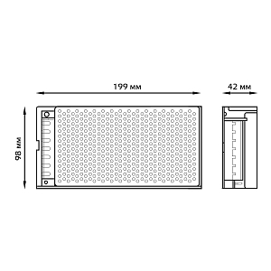 Блок питания Gauss 150W 12V IP20 1/50