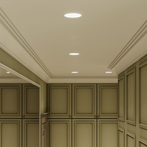 Светильник Gauss Slim круг 6W 400lm 4000K 180-265V IP20 монтаж Ø105 120*22 LED 1/20