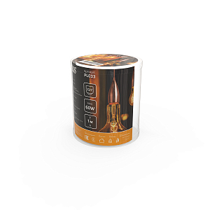 Светильник подвесной Gauss Decor PL033 медный E27, 1 м, 1/40