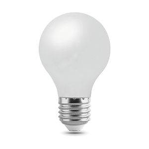 Лампа Gauss Filament А60 10W 820lm 2700К Е27 milky диммируемая LED 1/10/40