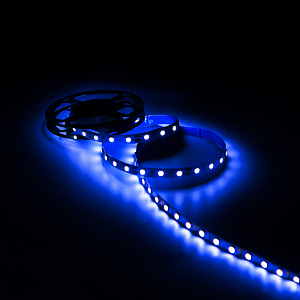 Лента Gauss LED 2835/60-SMD 4.8W 12V DC синий (блистер 5м)
