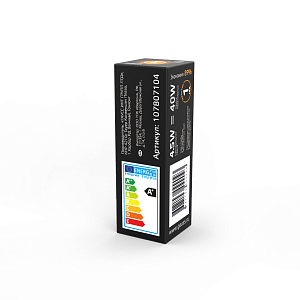 Лампа Gauss G4 AC220-240V 4.5W 380lm 3000K стекло LED 1/10/200