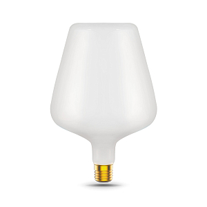 Лампа Gauss Filament V160 9W 890lm 4100К Е27 milky LED 1/6