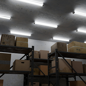 Св-к LED Gauss IP65 605*60*56мм 18Вт 1800lm 4000К UNIVERSAL матовый с БАП 90 мин 1/20