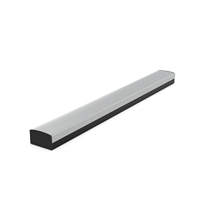 Св-к светодиодный матовый Gauss IP40 590x60x36мм 18W 1800Лм 6500K Shop Lighting черный 1/20