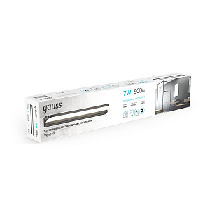 Настенный светодиодный светильник Gauss Venera BR001 7W 500lm 200-240V 420mm LED 1/20