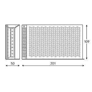 Блок питания Gauss Basic 12V 250W IP20 1/36