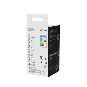 Лампа Gauss Basic Filament А60 4,5W 300lm 2200К Е27 golden LED 1/10/40