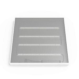 Св-к Gauss MiR гриль 30W CRI80 3700lm 5000K IP40 588*588*50мм призма планки с БАП LED 1/1
