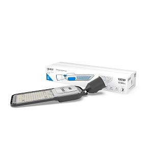 Светильник Уличный Gauss LED Qplus G2 IP65 514x173x92 100W 12000lm 5000K 175-265V КСС Ш 1/2