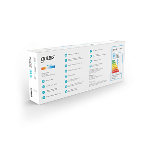 Настенный светодиодный светильник Gauss Iola BR031 6W 300lm 200-240V 290mm LED 1/20