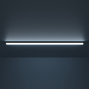 Св-к светодиодный матовый Gauss IP40 1190x60x36мм 36W 3600Лм 4000K Shop Lighting черный 1/20