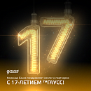 Gauss 17 лет