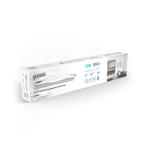 Настенный светодиодный светильник Gauss Lidia BR052 12W 860lm 200-240V 540mm LED 1/20